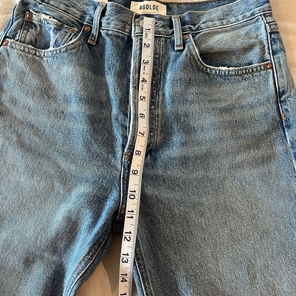 Agolde Riley High Rise Crop Jean - Picture 7 of 10